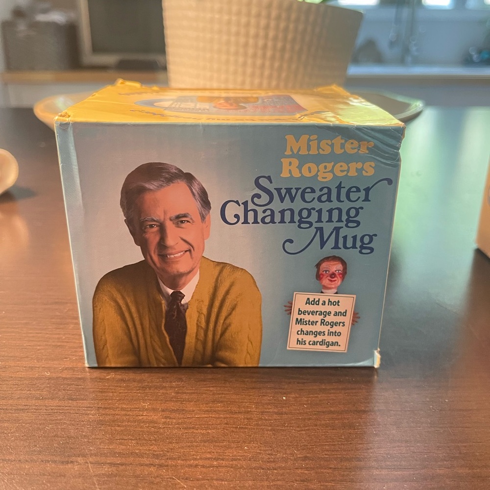 Mister Roger’s Color Changing Mug!